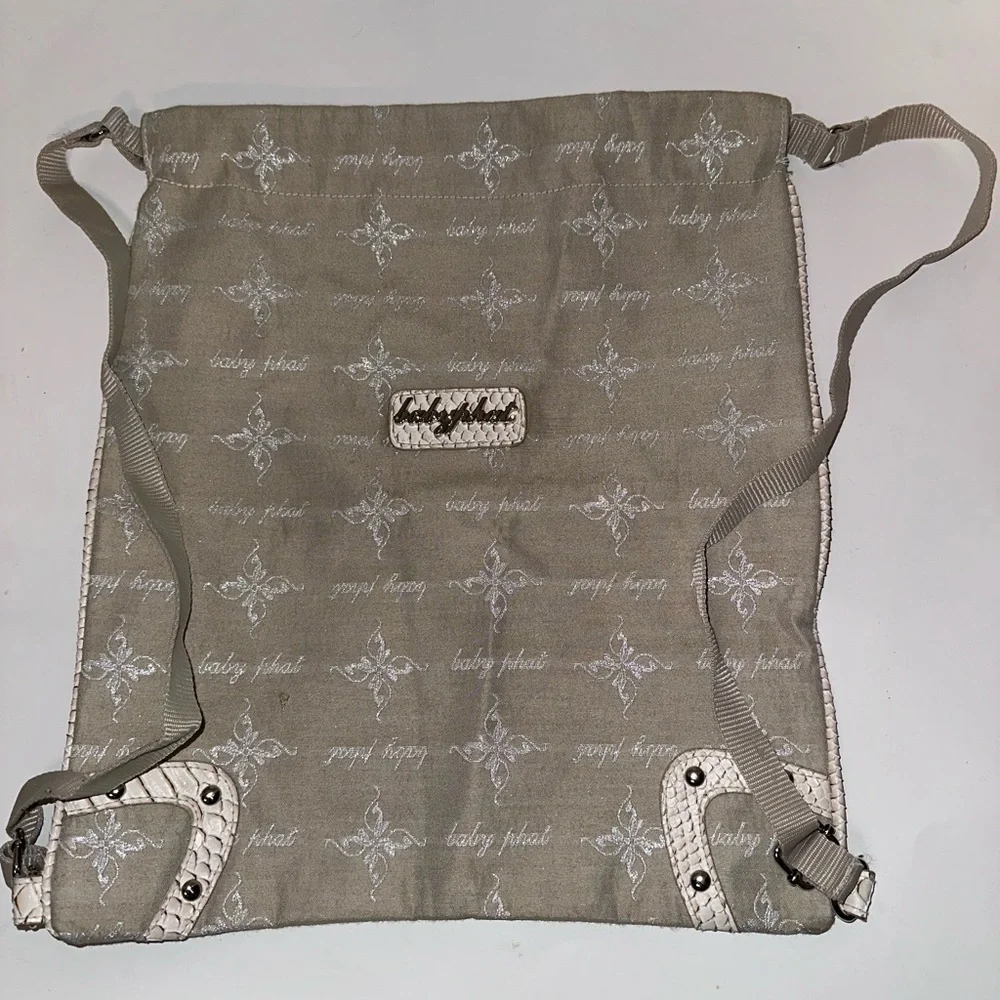 Baby Phat drawstring backpack
